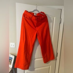 super fun red jeans